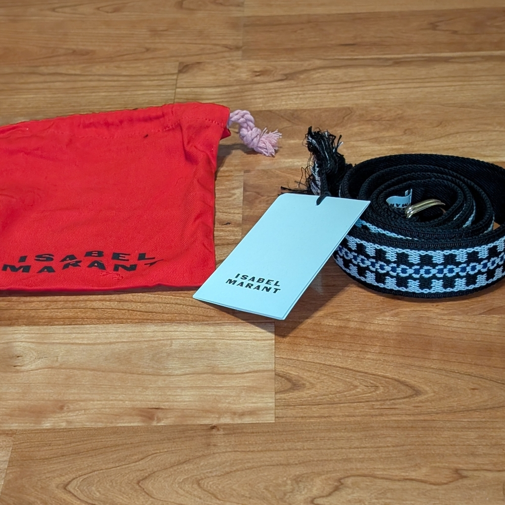 Isabel Marant Nyessa black/blue belt